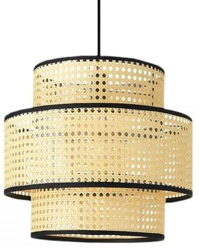Светильник навесной Opviq Chandelier AYD-3336, песок цв. / черный цв.