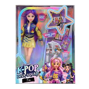 Lėlė su priedais FunVille KPop Diva Squad 81157, 29 cm, (spalva/dizainas parenkami atsitiktine tvarka)
