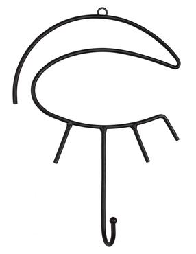 Крючок Splendid Wink, черный цв., 15 см x 3 см x 20 см