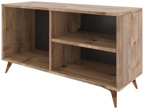 ТВ стол Kalune Design Zisino, сосновый цв., 100 см x 35 см x 54 см