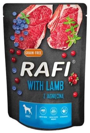 Влажный корм для собак Dolina Noteci Rafi Lamb, Blueberries, Cranberries, баранина, 0.3 кг