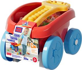 Игрушечная машинка с кубиками Mattel Mega Bloks JFR30, 20 шт.