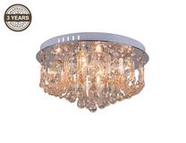 Šviestuvas lubų Domoletti Bisel 50012-400, LED, 1 x 96 W, skaidri sp. / chromo sp.