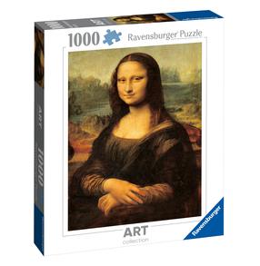 Dėlionė Ravensburger Da Vinci Mona Lisa 12000058, 70 cm x 50 cm, 1000 vnt., įvairių spalvų