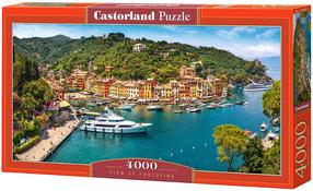 Dėlionė Castorland View of Portofino 4000 el. C-400201-2, 138 cm x 68 cm, 4000 vnt., įvairių spalvų