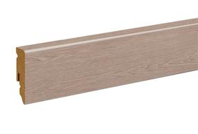 Плинтус Domoletti 544355 FU062L FOEI426, 240 см x 5.8 см x 1.5 см, дубовый цв.