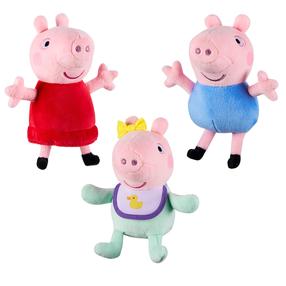 Pliušinis žaislas kiaulė Peppa Pig P08448, (spalva/dizainas parenkami atsitiktine tvarka), 15 cm