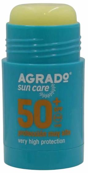 Средство для ухода за загаром для лица Agrado Sensitive Skin Face Stick SPF50+, 15 мл