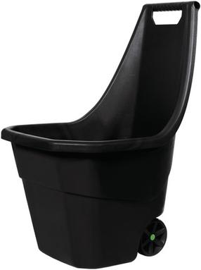 Dārza ratiņi Prosperplast Load And G, plastmasa, melna krās., 55 l
