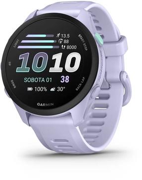 Viedais pulkstenis Garmin Forerunner 70 010-04307-03, lavandas krās.