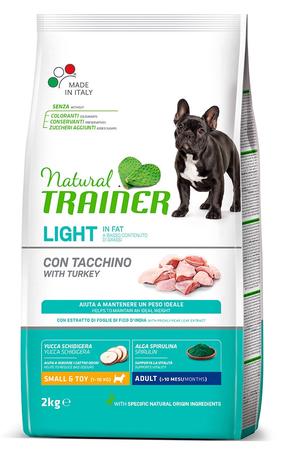 Sausas šunų maistas Natural Trainer Light In Fat Turkey, kalakutiena, 7 kg