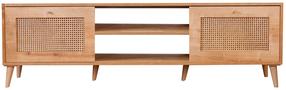 TV staliukas Kalune Design Hazeran, ąžuolo sp., 180 cm x 41 cm x 55 cm