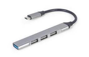 USB-разветвитель Baseus I/O HUB UHB-CM-U3P1U2P3-03, 13 см