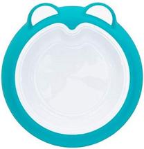 Lėkštutė Badabulle Non-Slip, 6+ mėn., 20 cm, plastikas, mėlyna sp.