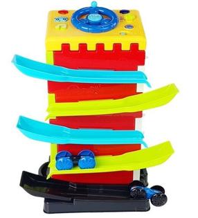 Arendav mäng Lean Toys Multi Play Racetrack, 40 cm, mitmevärviline