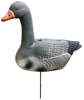 Aiakuju "Part" Besk Garden Duck 4750959113134, 41 cm x 23 cm x 61 cm, valge v./oranž v./hall v.