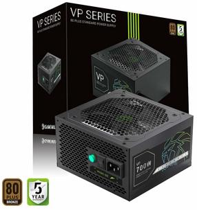 Maitinimo blokas Gamemax VP 700S BK 700 W, 12 cm