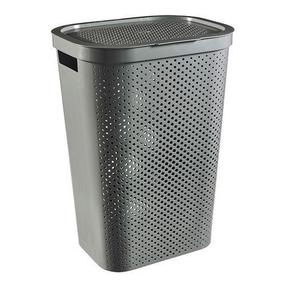 Veļas kaste Curver, 60 l, pelēka krās., 35 cm x 44 cm x 60 cm