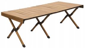 Kempinga galds Mirpol Drevo 120, brūna krās., 120 cm x 60 cm x 44 cm
