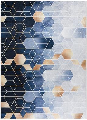 Vaip sise Mark Arlen Cube, kuldne v./hall v., 150 cm x 80 cm