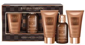 Kūno priežiūros rinkinys vyrams Baylis & Harding Black Pepper & Ginseng Luxury, 3 vnt.