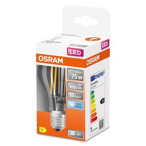 Лампочка Osram LED, E27, холодный белый цв., E27, 7.5 Вт, 1055 лм