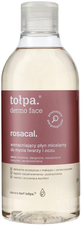 Micelinis vanduo Tołpa Dermo Face Rosacal Strengthening Micellar Liquid, 400.0 ml