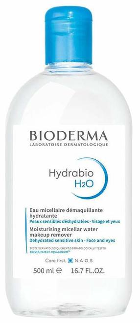 Micelārais ūdens Bioderma Hydrabio H2O, 500 ml