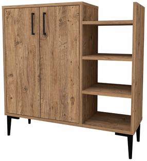 Laisvai pastatoma vonios spinta Kalune Design Leskar, atlantic pine sp., 29.6 cm x 90 cm x 90.6 cm