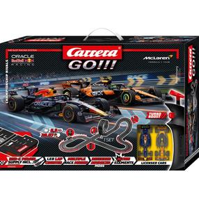 Autotrase Carrera GO!!! Championship Rivals, melna krās.