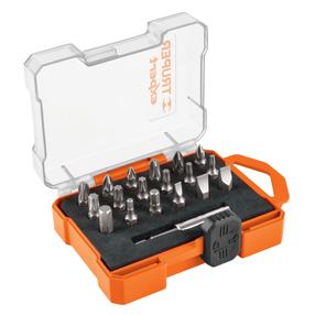Skrūvgriežu uzgaļu komplekts Truper Expert, 25 mm, 1/4"
