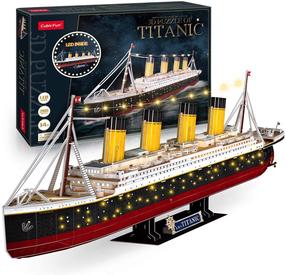 3D dėlionė Cubicfun Titanic, 266 vnt.