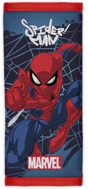 Drošības jostas polsterējums Seven Spider Man, 19 cm x 8 cm, zila krās./sarkana krās.