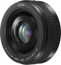 Objektyvas Panasonic Lumix G 20mm f/1.7 II ASPH Black