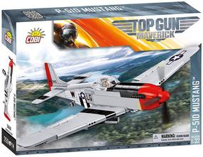 Конструктор Cobi Top Gun Maverick P51D Mustang 5846, 350 шт., многоцветный