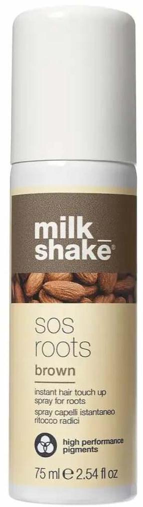 Sprejs matiem Milk Shake SOS Roots Instant Hair Touch Up Brown, 75 ml