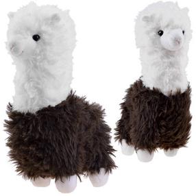 Плюшевая игрушка Llama ZA4402, коричневый цв./белый цв., 28 см