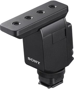 Mikrofons Sony ECM-B10, 8.17 cm, melna krās.