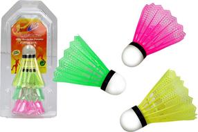 Волан для бадминтона Lean Toys 17510, 3 шт.