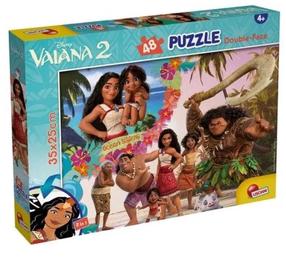Dėlionė Lisciani Vaiana 2, 25 cm x 35 cm, 48 vnt., įvairių spalvų