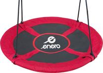 Sūpynės gandro lizdas vaikams Enero XXL, 95 cm, raudona sp.