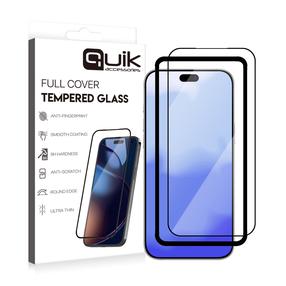 Tālruņa ekrāna aizsargstikls Quik Apple iPhone 17 Pro, 9H, 6.3 "