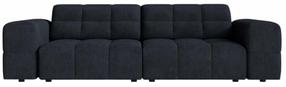 Sofa Cosmopolitan Design Chicago Chenille Eden 16, navy blue sp., 102 x 212 cm x 78 cm