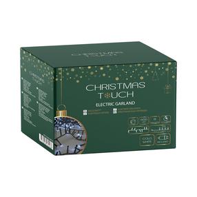 Spuldzīšu virtenes Christmas Touch XYIP-31ELED-600C-B, 12 m, auksti balta krās., 600 LED