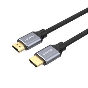Kabelis Unitek C140W HDMI 2.1, HDMI 2.1, 5 m, sudraba krās./melna krās.