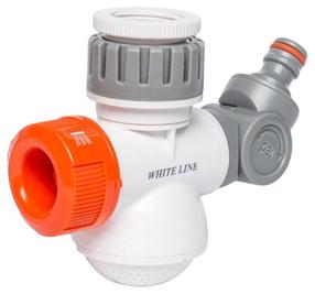 Universalus čiaupo adapteris Bradas White Line, plastikas