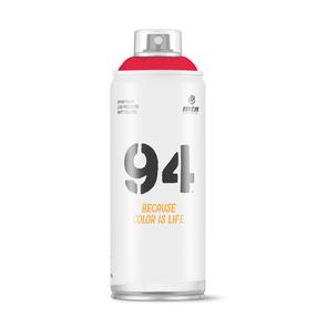 Краски в аэрозоле Montana Fluorescent 94, простые, красный цв., 0.4 л