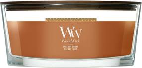 Žvakė, aromatinė WoodWick Saffron Smoke, 40 - 65 h, 453 g, ruda sp.