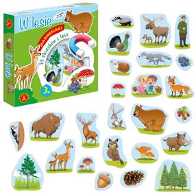 Магниты Alexander Magnets In The Forest, 27 см, многоцветный, 21 шт.