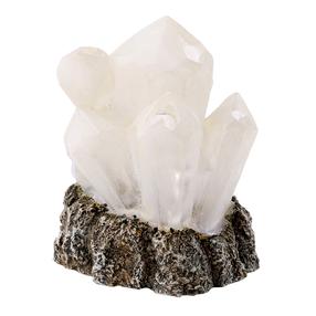 Akvārija dekorācija Ferplast Crystal Show, brūna krās./balta krās., 10 cm